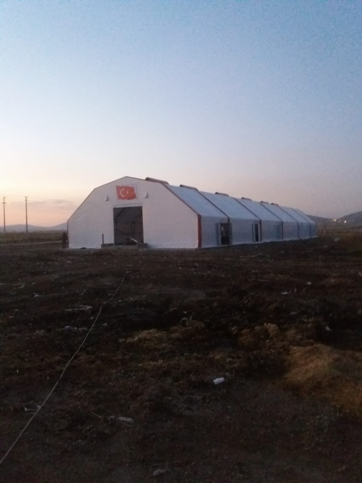 Büyükbaş Hayvan Çadırı