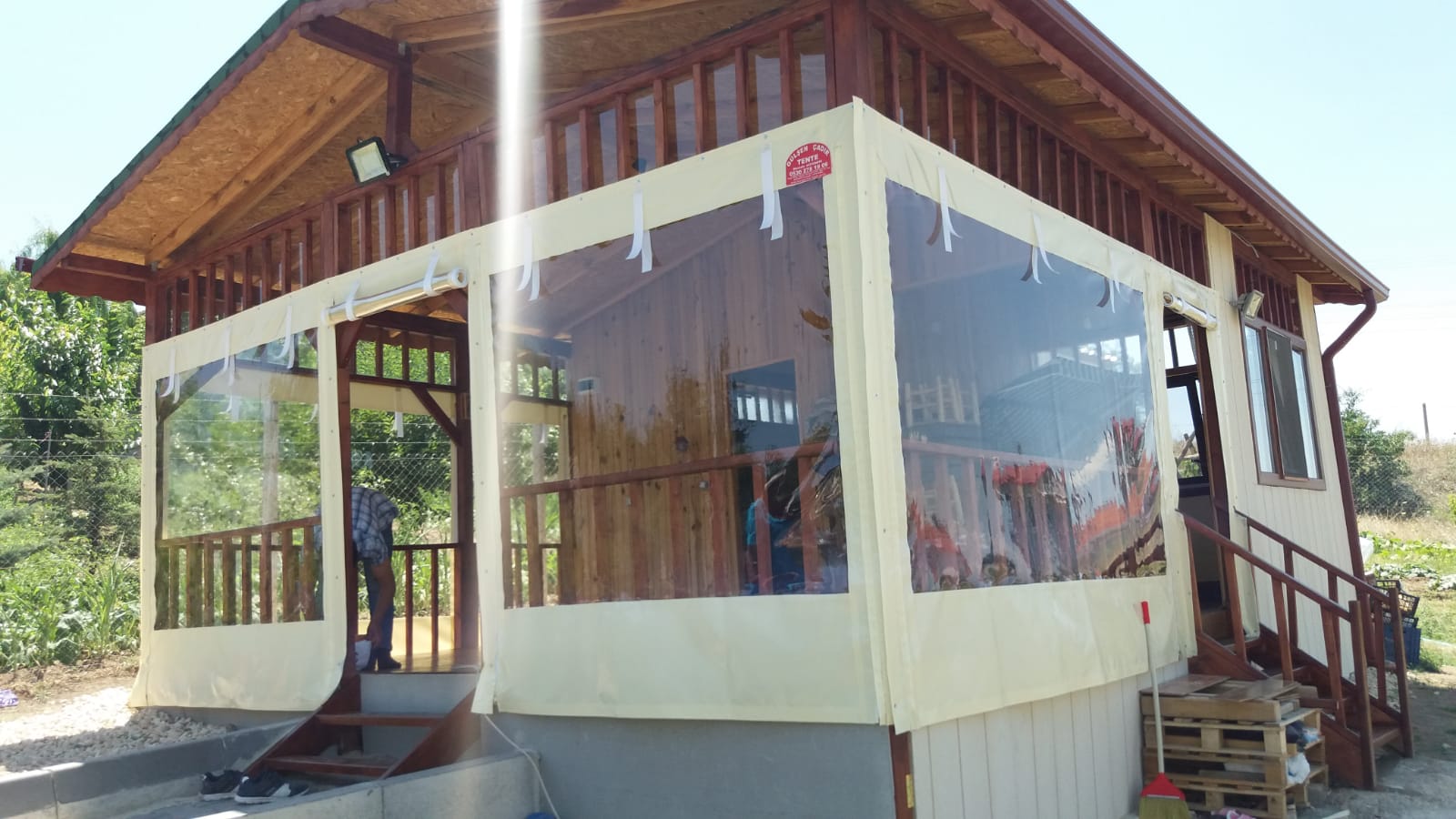 Şeffaf Balkon Brandası