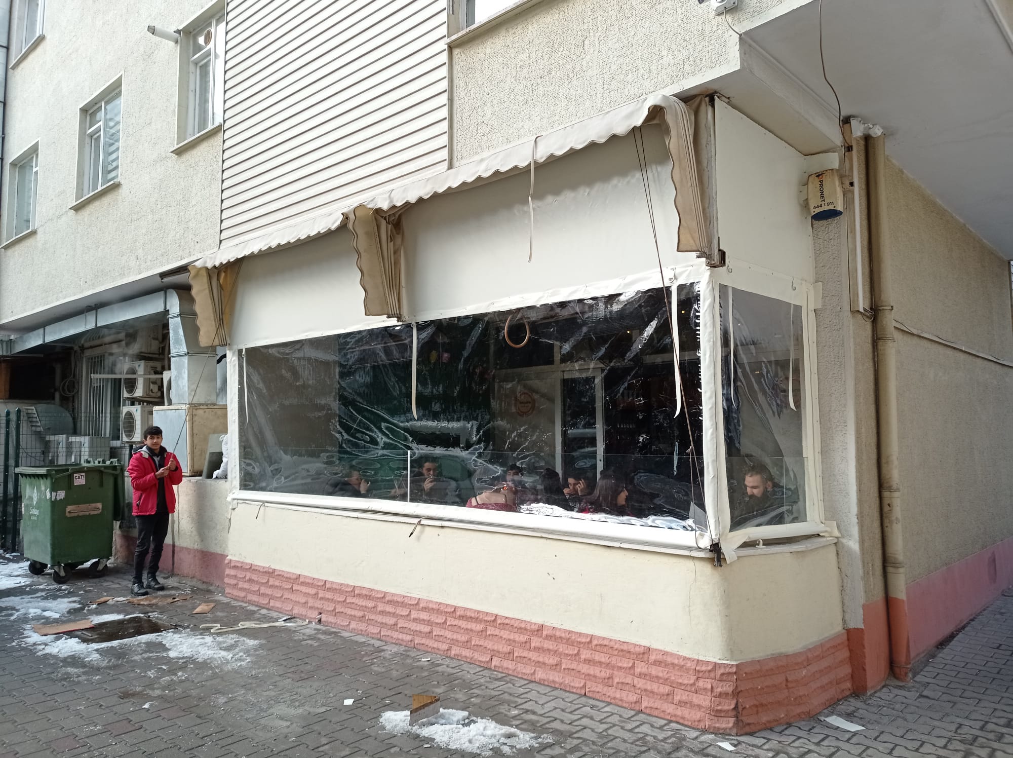 Şeffaf Balkon Brandası